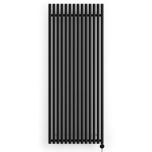 Terma Rolo Room Heban Black Designer Electric Radiator 2000 x 755mm