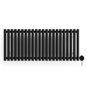 Terma Rolo Room Heban Black Designer Electric Radiator 580 x 1195mm