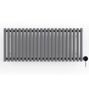 Terma Rolo Room Modern Grey Designer Electric Radiator 580 x 1195mm