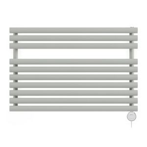 Terma Rolo Towel Salt n Pepper Electric Towel Rail with Veo Element 590 x 900mm