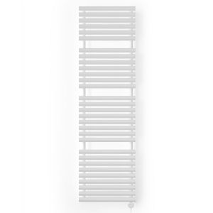 Terma Rolo Towel White Electric Towel Rail with Veo Element 1800 x 520mm