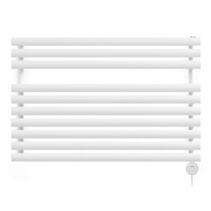 Terma Rolo Towel White Electric Towel Rail with Veo Element 590 x 900mm