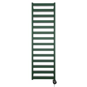 Terma Vivo Green Electric Towel Rail with Veo Element 1630 x 500mm