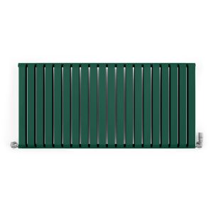 Terma Warp Room Double Panel Matt Green Designer Radiator 630 x 1305mm