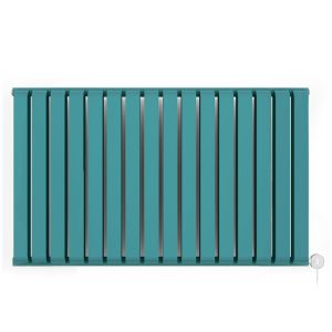 Terma Warp Room Teal Designer Electric Radiator 630 x 1045mm