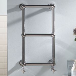 Towelrads Aldworth Chrome Designer Towel Rail 700 x 500mm