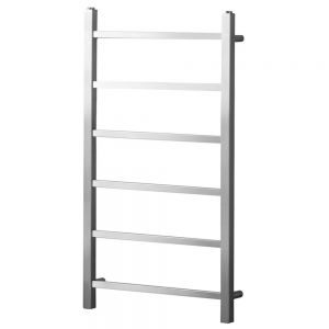 Towelrads Diva Brushed Stainless Steel Designer Towel Rail 800 x 500mm