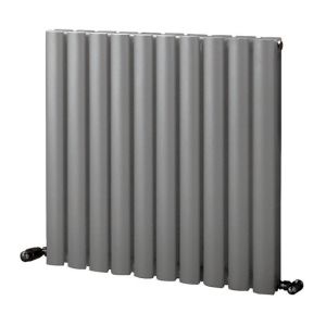 Towelrads Dorney Anthracite Single Panel Steel Designer Radiator 600 x 592mm