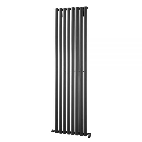 Towelrads Dorney Anthracite Single Panel Steel Designer Radiator 1800 x 472mm