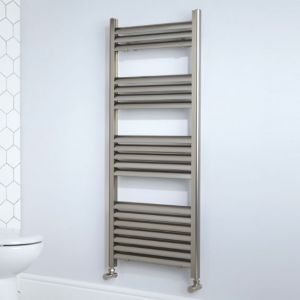 Towelrads Eton Brushed Aluminium Towel Rail 1600 x 300mm