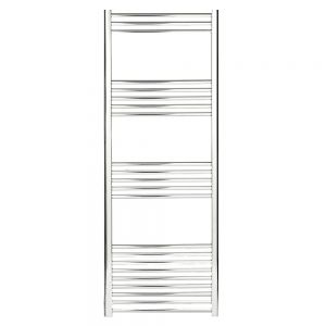 Towelrads Hamilton Chrome Curved Towel Rail 1600 x 600mm