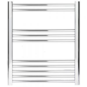 Towelrads Hamilton Chrome Curved Towel Rail 700 x 400mm