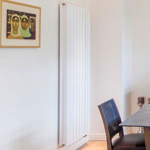 Towelrads Hanworth Plus White Double Panel Aluminium Designer Radiator 1800 x 320mm