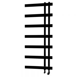 Towelrads Horton Black Designer Towel Rail 1200 x 500mm