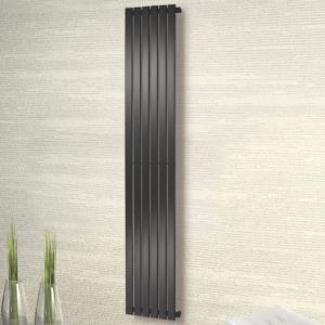 Towelrads Merlo Anthracite Single Panel Steel Designer Radiator 1800 x 604mm