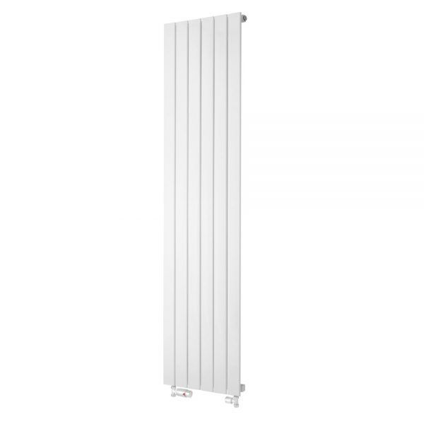 Towelrads Merlo White Single Panel Steel Designer Radiator 1800 x 435mm