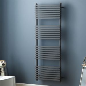 Towelrads Oxfordshire Anthracite Towel Rail 1186 x 500mm