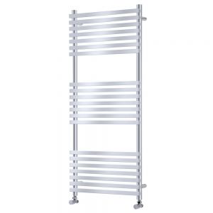 Towelrads Oxfordshire Chrome Towel Rail 1186 x 500mm