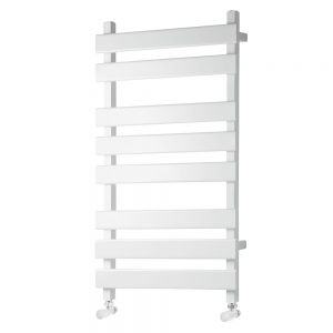 Towelrads Perlo White Designer Towel Rail 1200 x 500mm