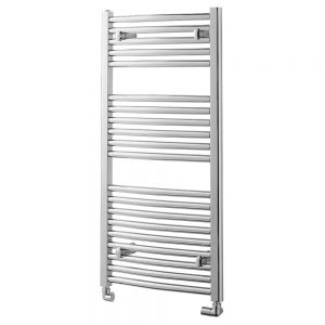 Towelrads Pisa Chrome Curved Towel Rail 1200 x 450mm