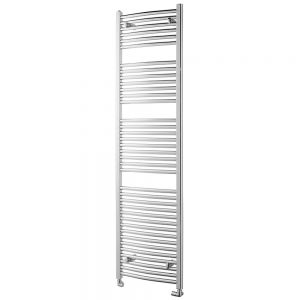 Towelrads Pisa Chrome Curved Towel Rail 1800 x 400mm