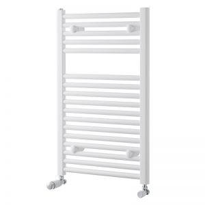 Towelrads Pisa White Towel Rail 800 x 600mm