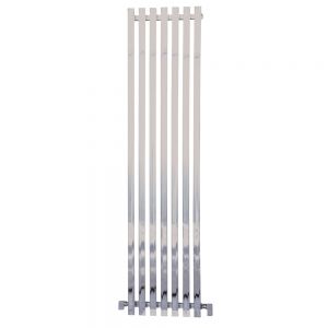 Towelrads Soho Chrome Single Panel Steel Designer Radiator 1800 x 435mm