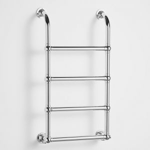 Towelrads Upton Victorian Chrome Towel Rail 900 x 500mm