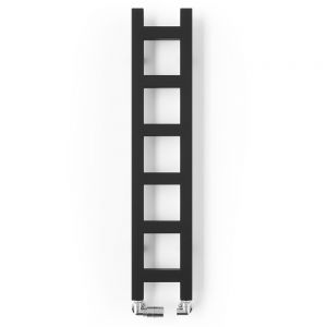 Terma Easy Matt Black Designer Towel Rail 960 x 200mm