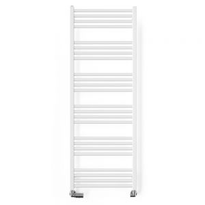 Terma Fiona Matt White Towel Rail 1380 x 500mm