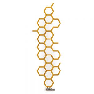 Terma Hex Mustard Yellow Designer Radiator 1700 x 573mm