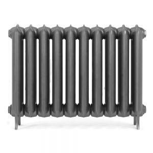 Terma Plain Raw Metal 2 Column Cast Iron Radiator 620 x 852mm