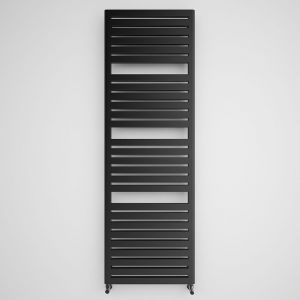 Terma Salisbury Metallic Black Designer Towel Rail 1635 x 540mm