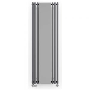 Terma Rolo Mirror Modern Grey Designer Radiator 1800 x 590mm