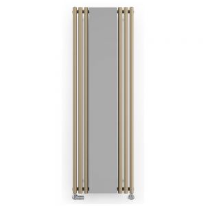 Terma Rolo Mirror Quartz Mocha Designer Radiator 1800 x 590mm