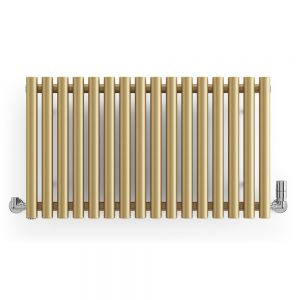 Terma Rolo Room Brass Designer Radiator 500 x 865mm