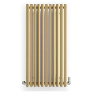 Terma Rolo Room Brass Designer Radiator 1200 x 590mm