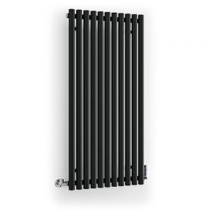 Terma Rolo Room Black Designer Radiator 1200 x 590mm