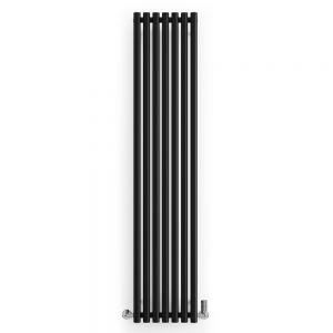 Terma Rolo Room Black Designer Radiator 1800 x 370mm