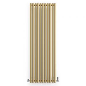 Terma Rolo Room Brass Designer Radiator 1800 x 590mm