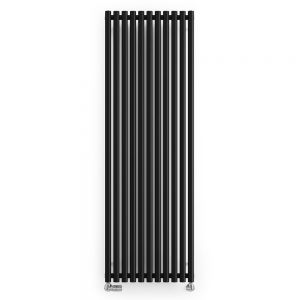 Terma Rolo Room Black Designer Radiator 1800 x 590mm