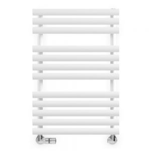 Terma Rolo Towel White Designer Towel Rail 755 x 520mm