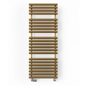 Terma Rolo Towel Brass Designer Towel Rail 1360 x 520mm