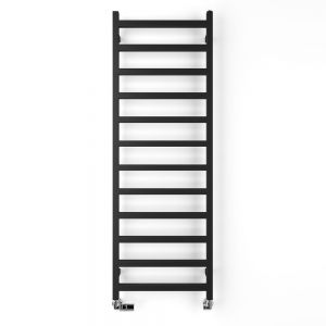 Terma Simple Black Designer Towel Rail 1440 x 500mm