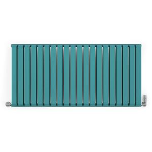 Terma Warp Room Double Panel Teal Designer Radiator 630 x 1305mm