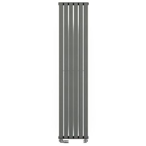 Terma Warp Room Double Panel Salt n Pepper Designer Radiator 1800 x 395mm