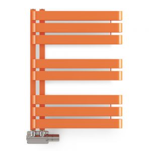 Terma Warp S Orange Designer Towel Rail 655 x 500mm