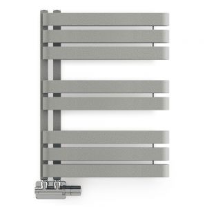 Terma Warp S Salt n Pepper Designer Towel Rail 655 x 500mm