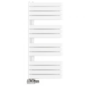 Terma Warp S Matt White Designer Towel Rail 1110 x 500mm