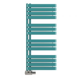 Terma Warp S Teal Designer Towel Rail 1110 x 500mm